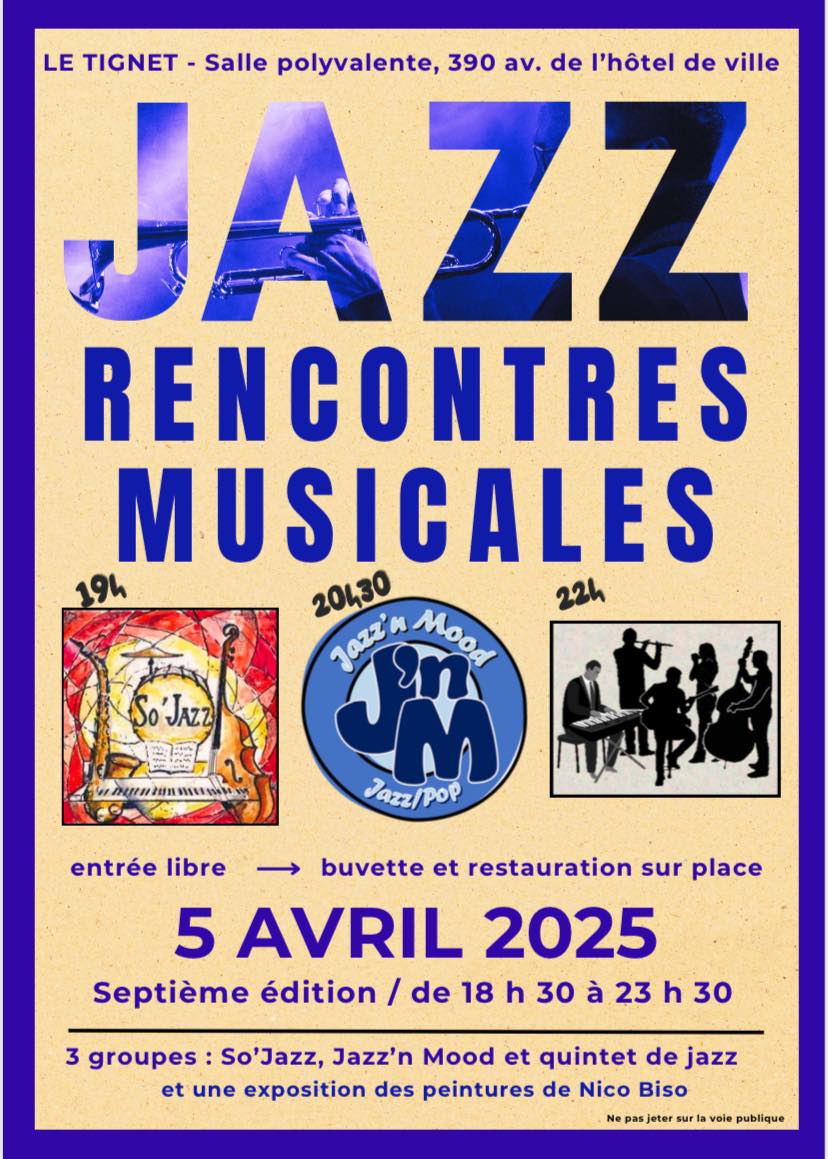 Jazz'n Mood aux Rencontres Musicales Jazz à Le Tignet